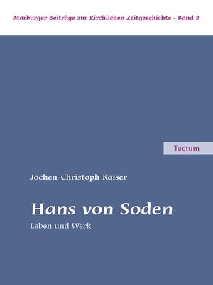 cover image of Hans von Soden